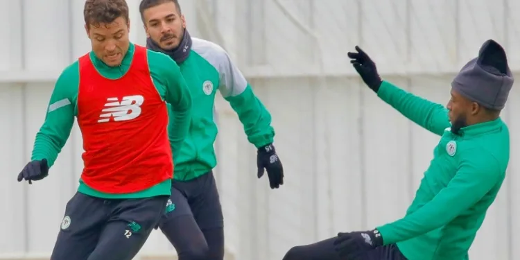 Konyaspor’da, Alanyaspor maçı hazırlıkları devam etti