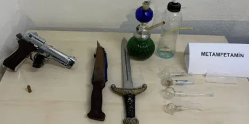 Tekirdağ’da yasa dışı silah ve uyuşturucu operasyonu