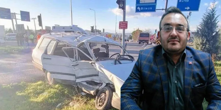 Bursa’da 1 kişinin öldüğü kaza anı kamerada