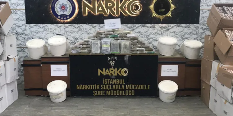 İstanbul’da yapılan dev uyuşturucu operasyonundan çarpıcı detaylar