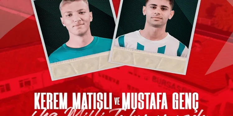 U19 Milli Takıma Bursaspor’dan 2 isim