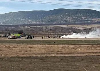 Isparta’da askeri helikopter düştü! 6 personel şehit oldu