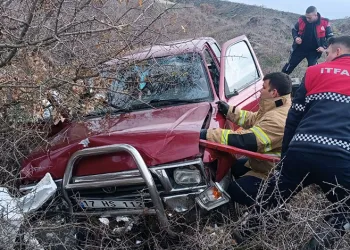 Çan’da trafik kazası: 2 yaralı
