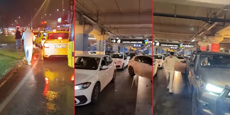 Bursa’da AVM’de trafik çilesi