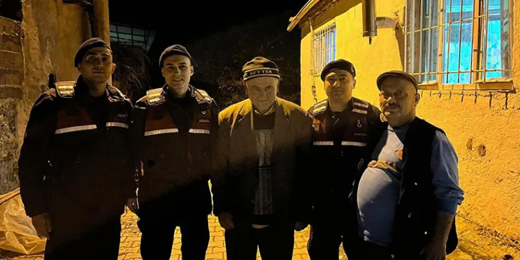 Kaybolan zihinsel engelli şahıs zeytinlik alanda bulundu