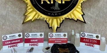 Kars’ta uyuşturucu ele geçirildi