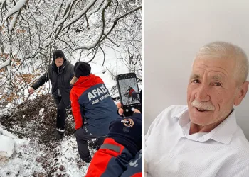 Kayıp yaşlı adam ormanlık alanda sağ olarak bulundu