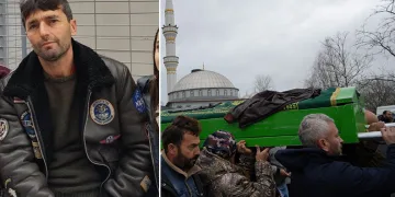 Samsun’da cansız bedeni bulunan balıkçı son yolculuğuna uğurlandı