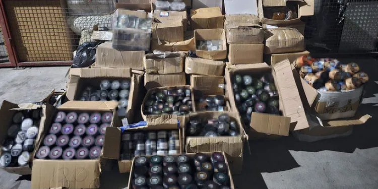 Adana’da 2 ton 80 kilogram kaçak nargile tütünü ele geçirildi