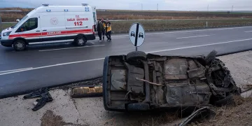 Sağanak yağış kazayı beraberinde getirdi: 3 yaralı