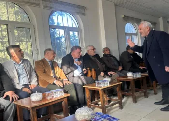 Sağlık-Sen heyetinden aileye taziye ziyareti