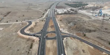 Kütahya’da Andız Kavşağı hizmete açıldı
