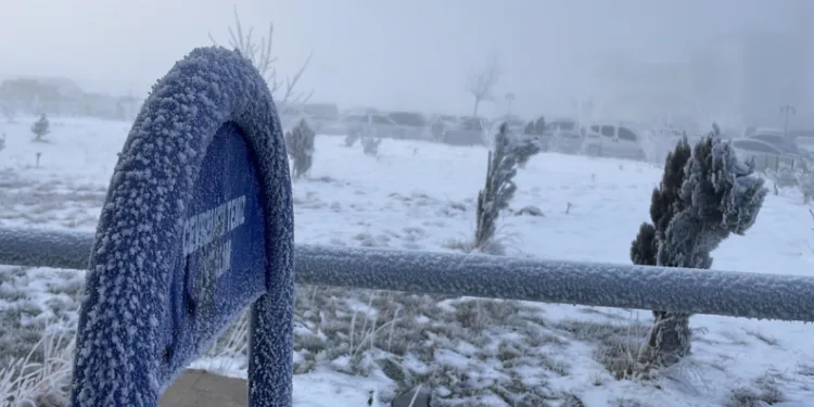 Bitlis’te Sibirya soğukları
