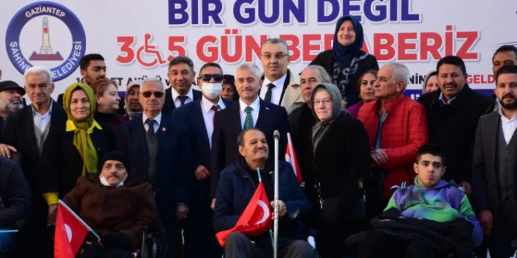 Şahinbey Belediyesi’nden engellilere özel etkinlikler