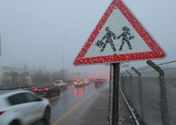Ankara’da kar ve sis