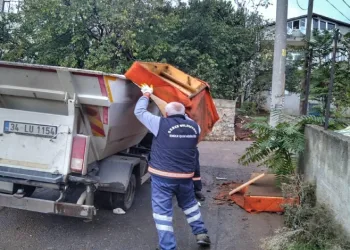 Gebze’de bu yıl tonlarca atık toplandı