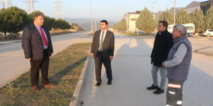 Osmaneli Kaymakamı Kılıç, OSB’yi inceledi