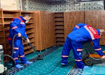 Sincan Belediyesinden ibadethane temizliği