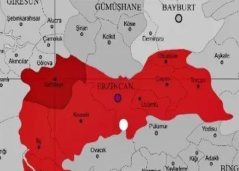 Erzincan’da 3.1 büyüklüğünde deprem