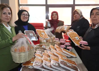 El emeği ürünleri, sofraları süslüyor