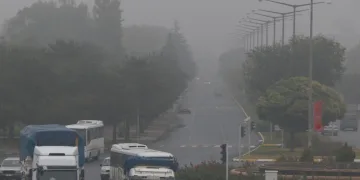 Erzincan güne sisle uyandı