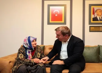 Dilber Nine’den Vali’ye ziyaret