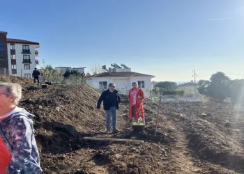 Sinop’ta, Ali Alp anısına 33 fidan dikildi.
