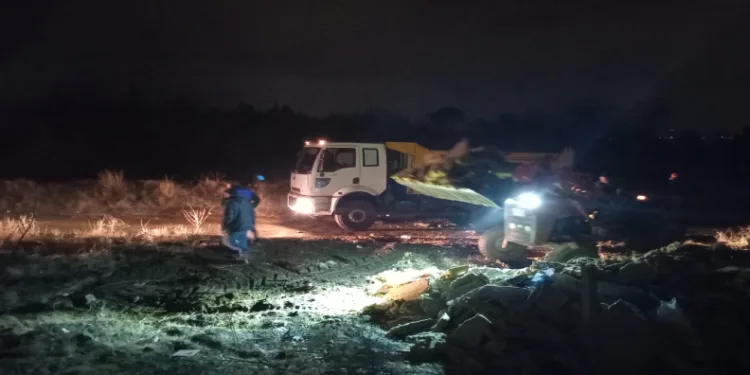 Odunpazarı, kaçak moloz dökümüne karşı kararlı