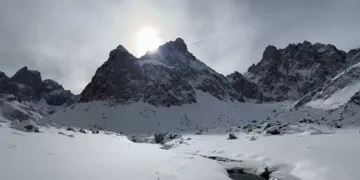 Cennet ve Cehennem Vadisi karla kapandı