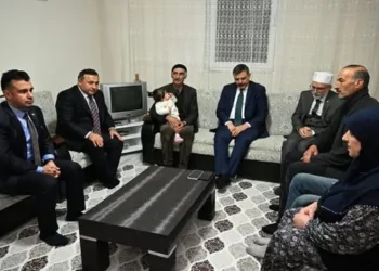 Erzurum’da şehidin ailesine vefa