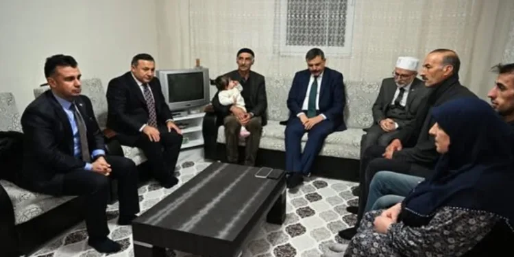 Erzurum’da şehidin ailesine vefa