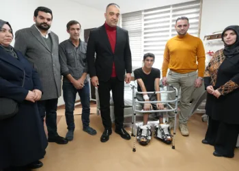 17 yıl sonra ilk adımını attı