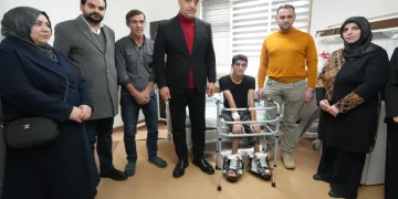 17 yıl sonra ilk adımını attı