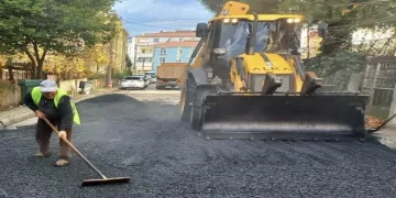 Yollara bakım ve onarım çalışması