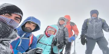 Dondurucu Soğukta Ağrı Dağı’na Tırmanış