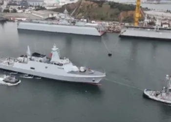 TCG AKHİSAR ilk seyrini gerçekleştirdi