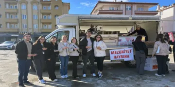MSKÜ Tıp Fakültesi öğrencisinden mezuniyet lokması