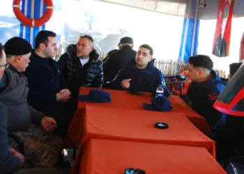 Balıkçılara atık su bilgilendirme toplantısı