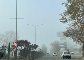 Adıyaman’da görüş mesafesi düşük