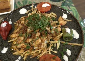 Çökertme kebabı Rize’ye gelince balıklı oldu