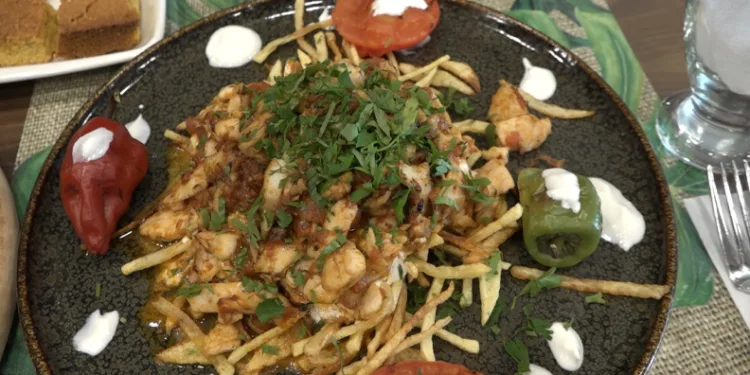 Çökertme kebabı Rize’ye gelince balıklı oldu