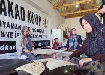 Depremzede kadınlar seranın ardından yöresel çarşıda işletme açtı