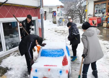 Kardan araba yaptılar