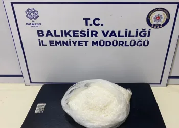 Bandırma’da 430 gram metamfetamin ele geçirildi