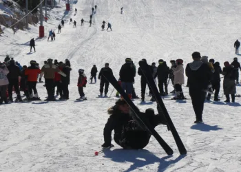 Hafta sonu kayak heyecanı