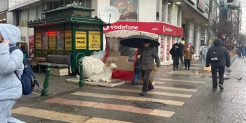 Eskişehir’de yağış etkili oldu