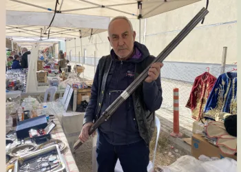 150 yıllık antika tüfek