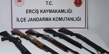 Van’da yasak alanda avlanan 4 şahsa ağır para cezası