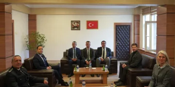 Üniversite Rektörlerinden, Rektör Adıgüzel’e hayırlı olsun ziyareti