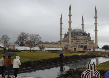 Edirne’de sağanak etkili oldu